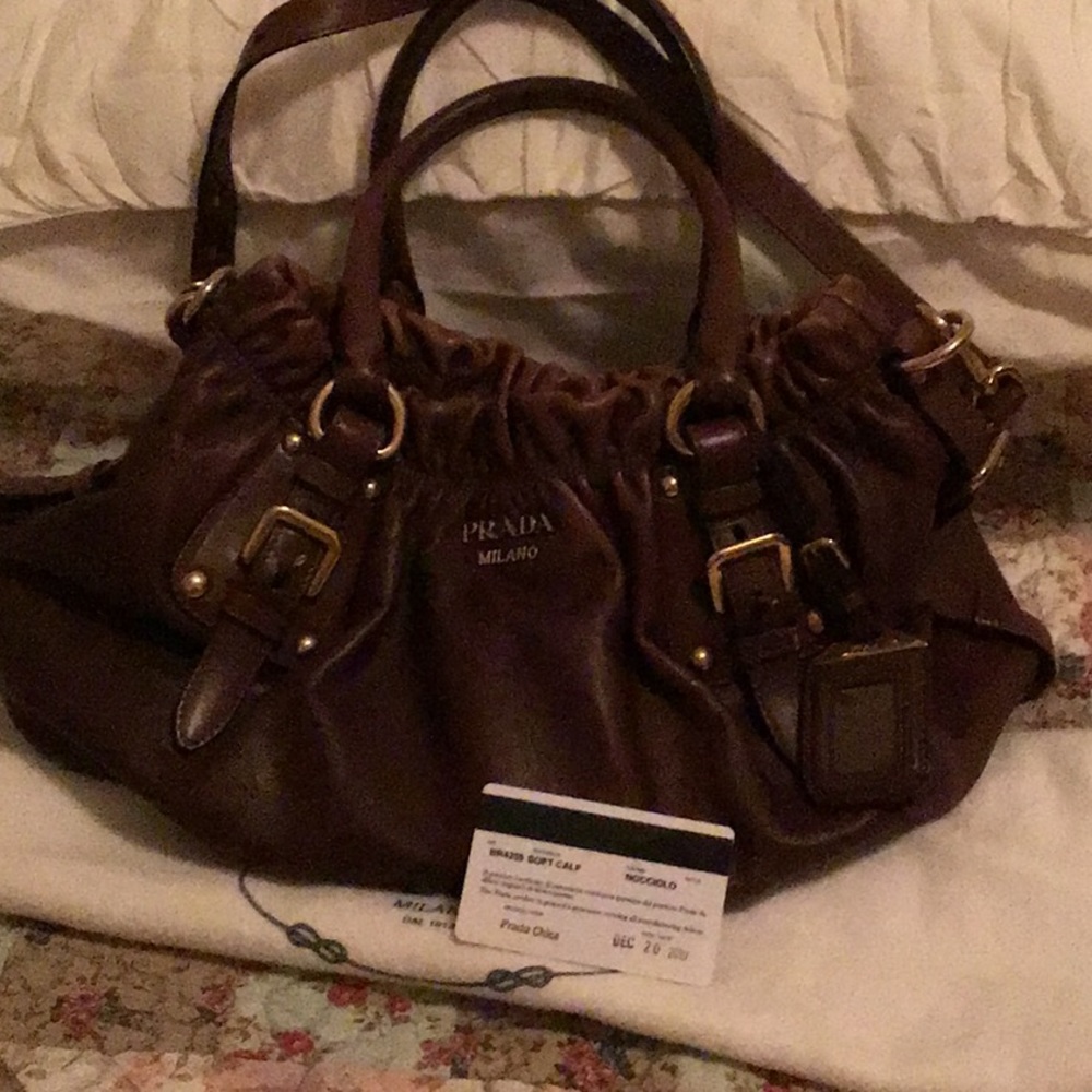 Prada Handle & Crossbody Handbag
